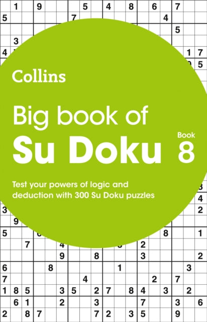 Big Book of Su Doku 8 : 300 Su Doku Puzzles-9780008403942