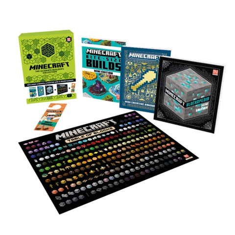 Minecraft The Ultimate Builder's Collection Gift Box-9780008496005