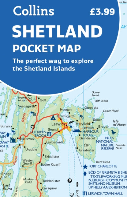 Shetland Pocket Map : The Perfect Way to Explore the Shetland Islands-9780008520649