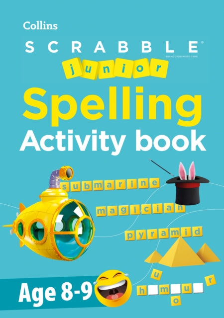 SCRABBLE (TM) Junior Spelling Activity Book Age 8-9-9780008526214