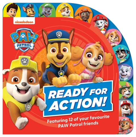 PAW Patrol Ready for Action! Tabbed Board Book-9780008560058