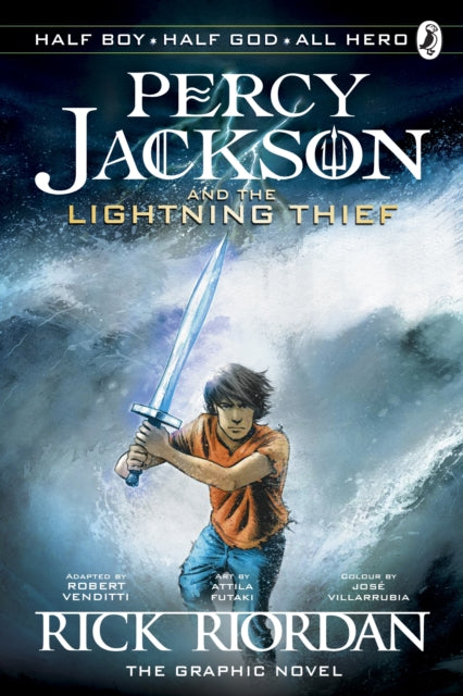 Percy Jackson and the Lightning Thief - The Graphic Novel (Book 1 of Percy Jackson)-9780141335391