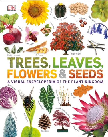 Trees, Leaves, Flowers & Seeds : A visual encyclopedia of the plant kingdom-9780241339923