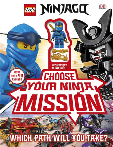LEGO NINJAGO Choose Your Ninja Mission : With NINJAGO Jay minifigure-9780241401279
