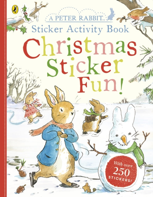 Peter Rabbit Christmas Fun Sticker Activity Book-9780241433607