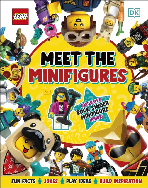 LEGO Meet the Minifigures : With Exclusive LEGO Rockstar Minifigure-9780241542491