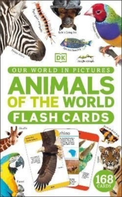 Our World in Pictures Animals of the World Flash Cards-9780241571156