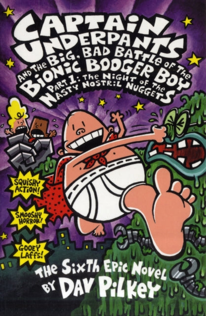 The Big, Bad Battle of the Bionic Booger Boy-9780439977364