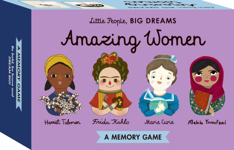 Little People, BIG DREAMS Amazing Women Memory Game : A Memory Game-9780711287037