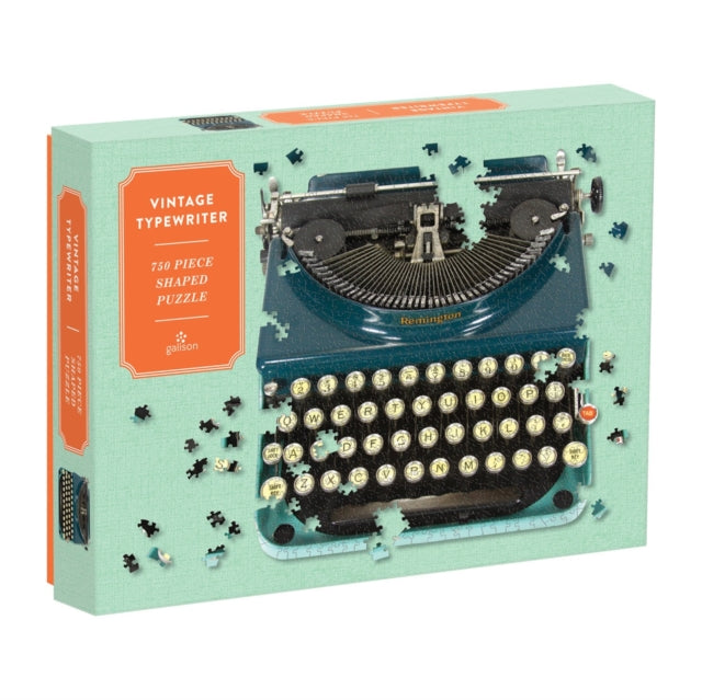 Vintage Typewriter 750 Piece Shaped Puzzle-9780735357464