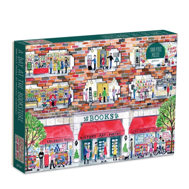 Michael Storrings A Day at the Bookstore 1000 Piece Puzzle-9780735367081