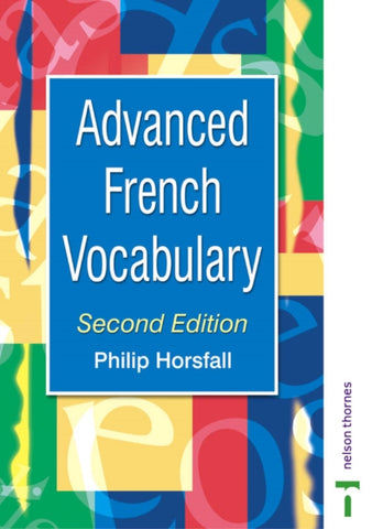 Advanced French Vocabulary-9780748757800