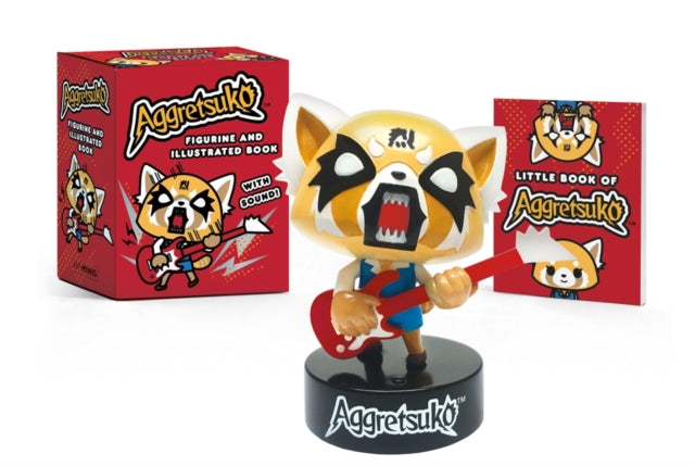 Aggretsuko Figurine and Illustrated Book : With Sound!-9780762469833