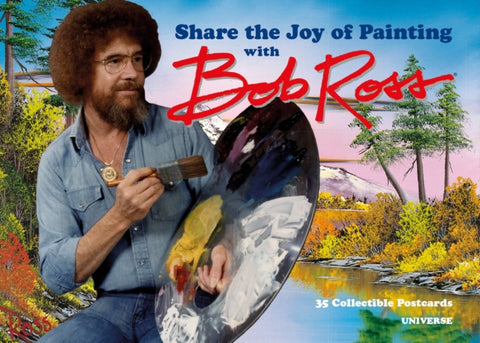 Share the Joy of Painting with Bob Ross : 32 Postcards-9780789341433