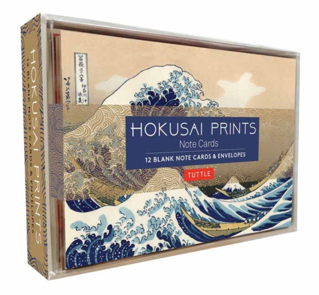 Hokusai Prints Note Cards : 12 Blank Note Cards and Envelopes-9780804851978