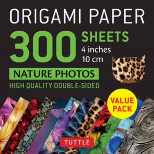 Origami Paper 300 sheets Nature Photo Patterns 4 inch (10 cm)-9780804852081