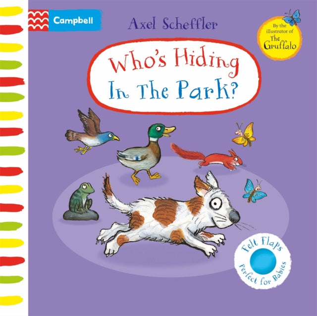 Who's Hiding in the Park? : A Felt Flaps Book-9781035004430