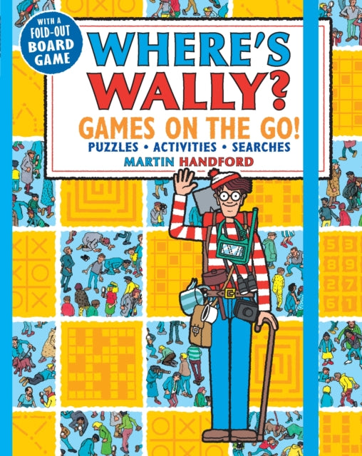 Where's Wally? Games on the Go! Puzzles, Activities & Searches-9781406381184