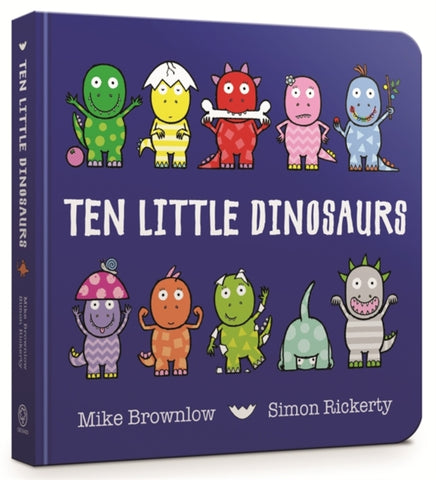 Ten Little Dinosaurs : Board Book-9781408346464