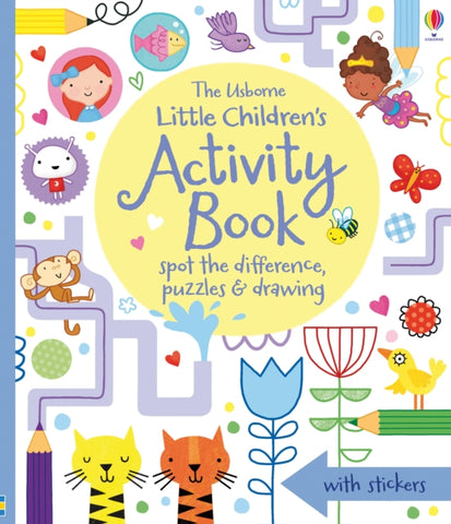 Little Children's Activity Book Spot the Difference, Puzzles and Drawing-9781409586555