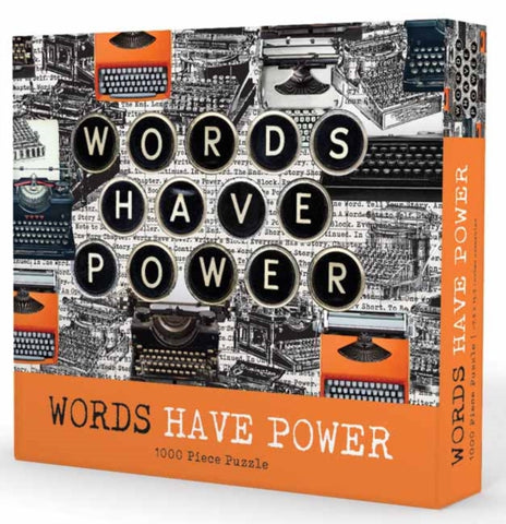1000-piece puzzle: Words Have Power-9781423658900