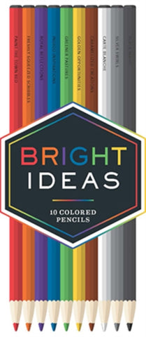 Bright Ideas Colored Pencils : 10 Colored Pencils-9781452154374