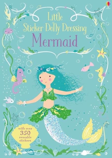 Little Sticker Dolly Dressing Mermaid-9781474921855