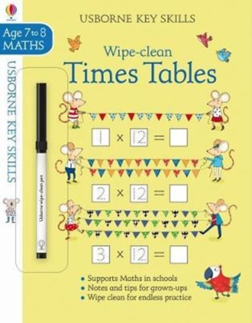 Wipe-Clean Times Tables 7-8-9781474922401