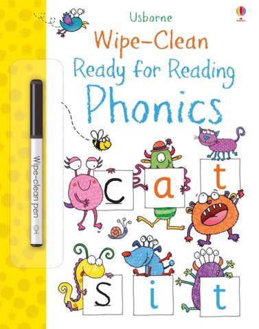 Wipe-Clean Ready for Reading Phonics-9781474936941