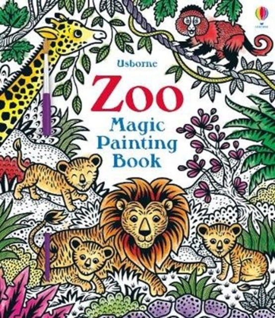 Zoo Magic Painting Book-9781474948524