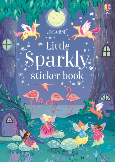 Little Sparkly Sticker Book-9781474953733