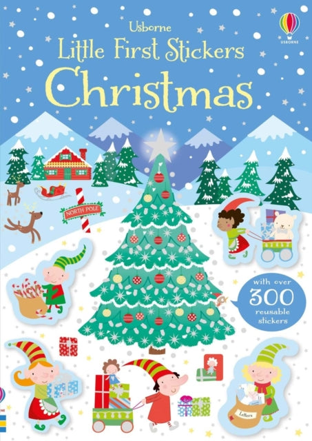 Little First Stickers Christmas-9781474956604