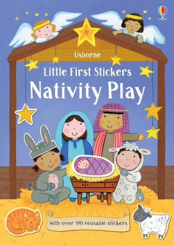Little First Stickers Nativity Play-9781474956628