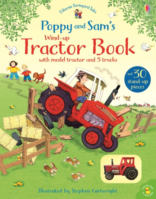Poppy and Sam's Wind-Up Tractor Book-9781474962582