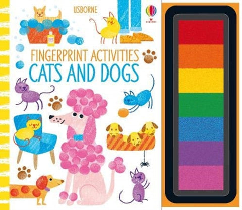 Fingerprint Activities Cats and Dogs-9781474967938
