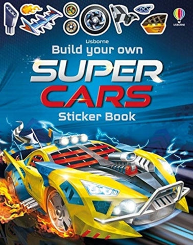 Build Your Own Supercars Sticker Book-9781474969161