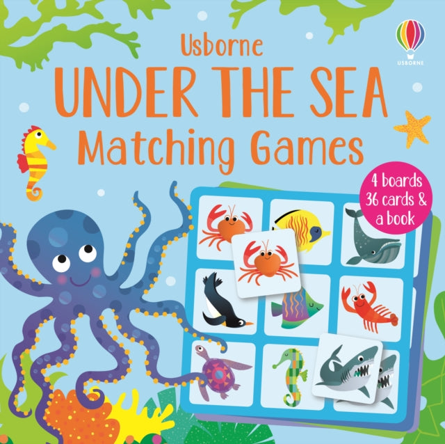 Under the Sea Matching Games-9781474969475