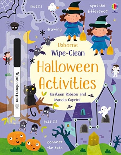 Wipe-Clean Halloween Activities-9781474981187