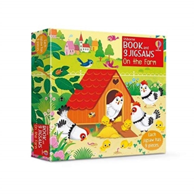 Book and 3 Jigsaws: On the Farm-9781474988896