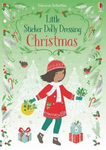 Little Sticker Dolly Dressing Christmas-9781474989084