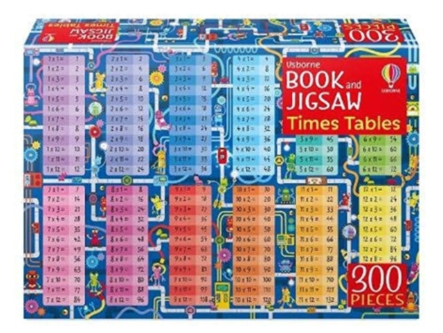 Usborne Book and Jigsaw Times Tables-9781474998079