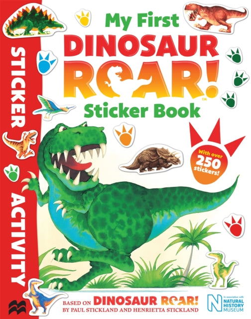 My First Dinosaur Roar! Sticker Book-9781509835737