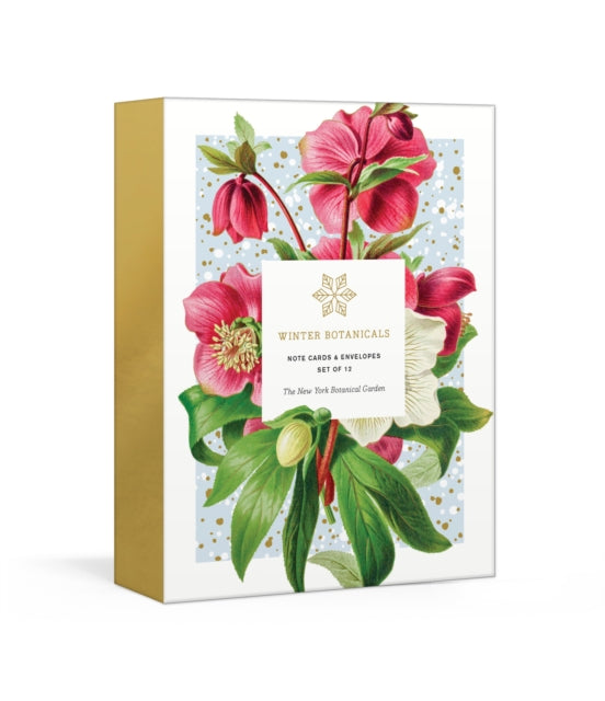 Winter Botanicals : 12 Note Cards and Envelopes-9781524759100