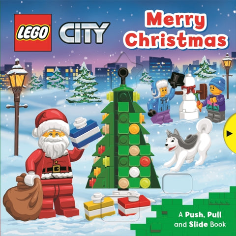 LEGO (R) City. Merry Christmas : A Push, Pull and Slide Book-9781529058314