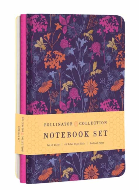 Pollinators Sewn Notebook Collection-9781647225636