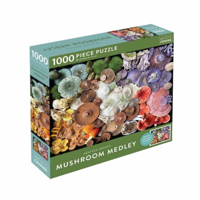 Mushroom Medley Jigsaw Puzzle-9781682986776