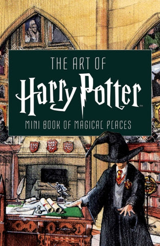 Art of Harry Potter : Mini Book of Magical Places-9781683837510