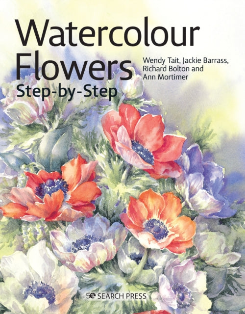 Watercolour Flowers Step-by-Step-9781782217848