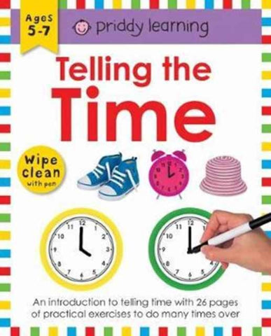 Telling the Time : Wipe Clean Workbooks-9781783416097