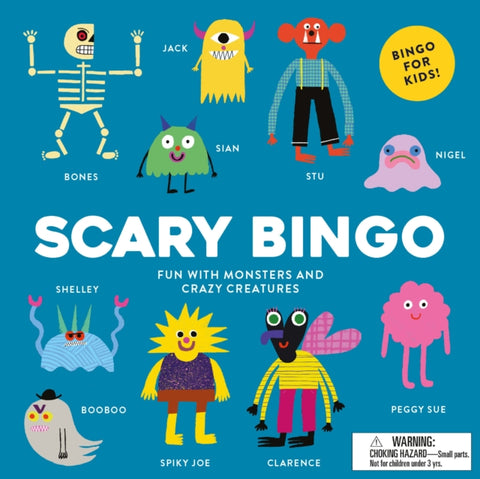 Scary Bingo : Fun with Monsters and Crazy Creatures-9781786270085